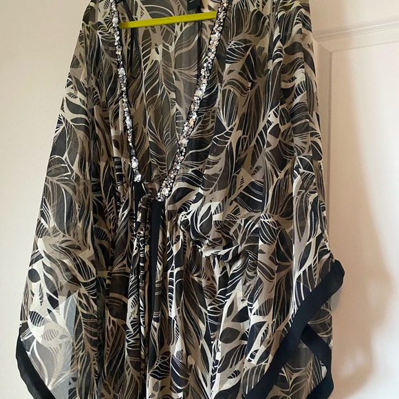 Lane Bryant Kimono/ Swim Coverup - Picture 7 of 7